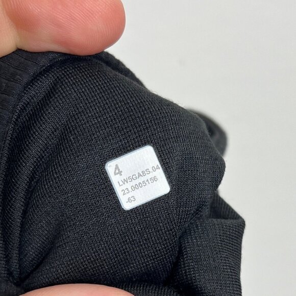 Lululemon Align High-Rise Ribbed Mini-Flared Pant *Regular Black - Picture 9 of 10